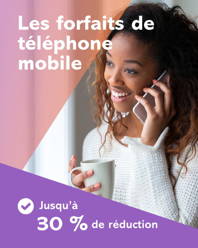 Les forfaits de téléphone mobile